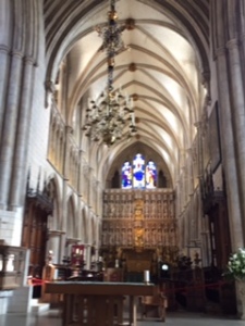 Interior of Southwark Anglican Cathedral