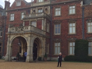 Formal entry to the Sandringham where the carriages arrive..it is reasonable rather than 